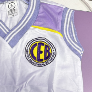 Uniforme Escolar Masculino - Conjunto Short + Camisa Regata