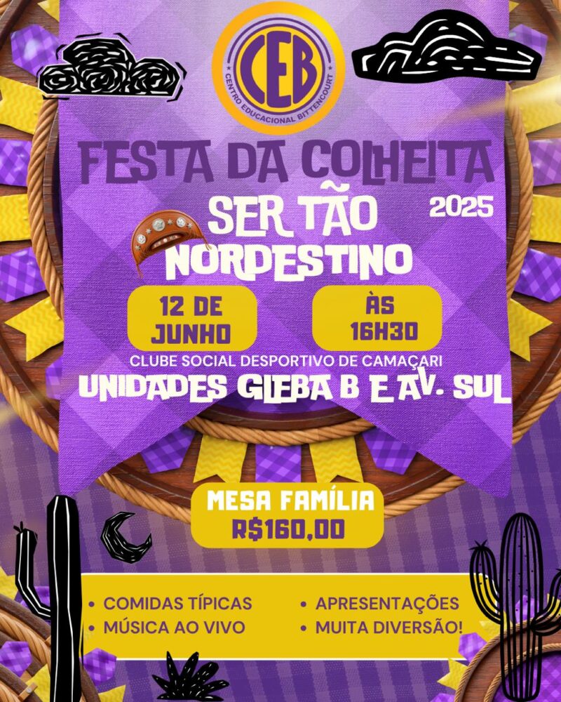 🌽 Mesa Família – Unidades Gleba B e Av. Sul (12 de junho)