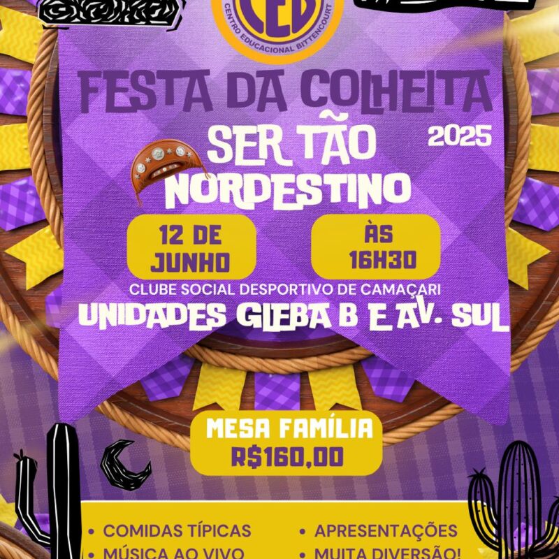 🌽 Mesa Família – Unidades Gleba B e Av. Sul (12 de junho)